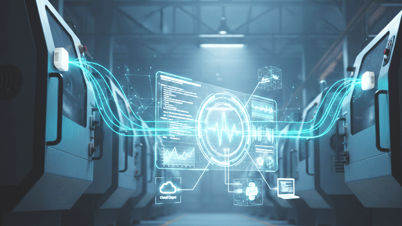 Illustration of building a predictive maintenance AI model by performing advanced proprietary analysis in Python using raw vibration data (CSV) acquired from conanair