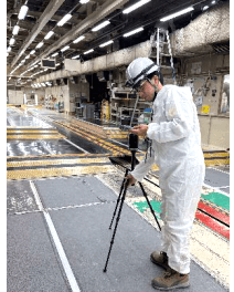 3D point cloud and panoramic photo capture process