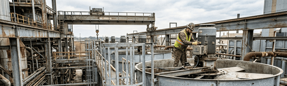 配線困難な現場（高所・危険箇所）の完全ワイヤレス振動監視